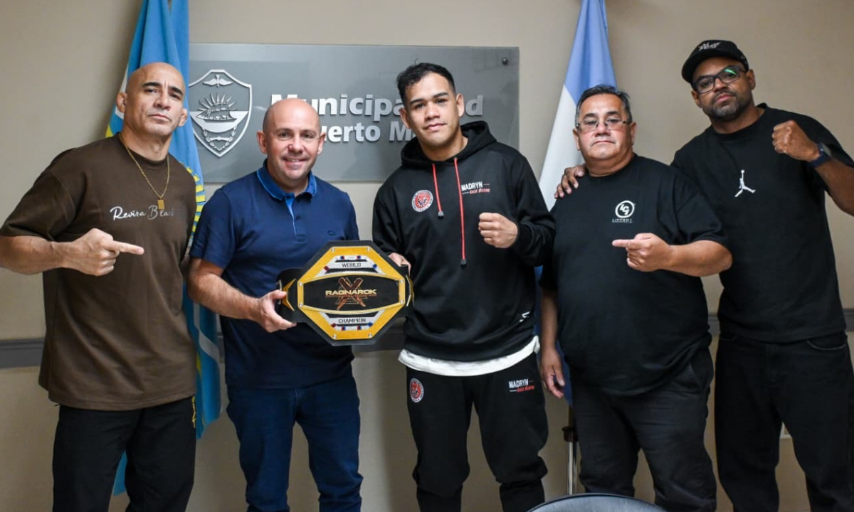 Puerto Madryn: El intendente ratifica el acompañamiento del municipio a los deportistas locales