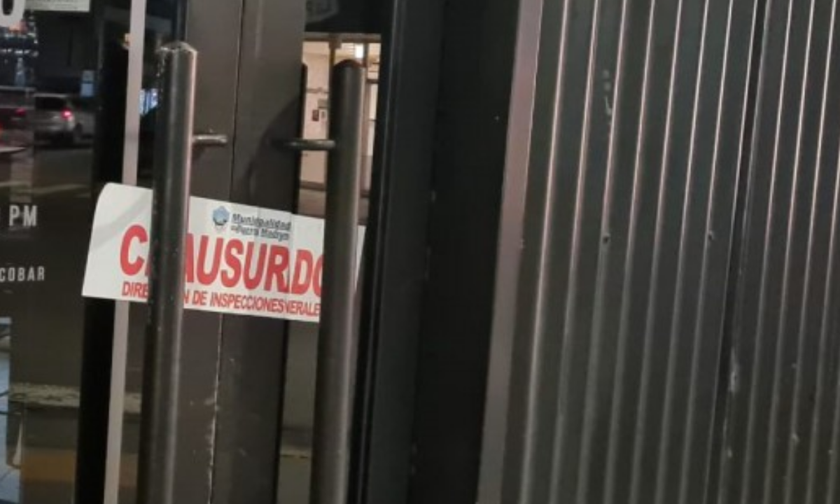 Otro local bailable de Puerto Madryn clausurado por la presencia de menores
