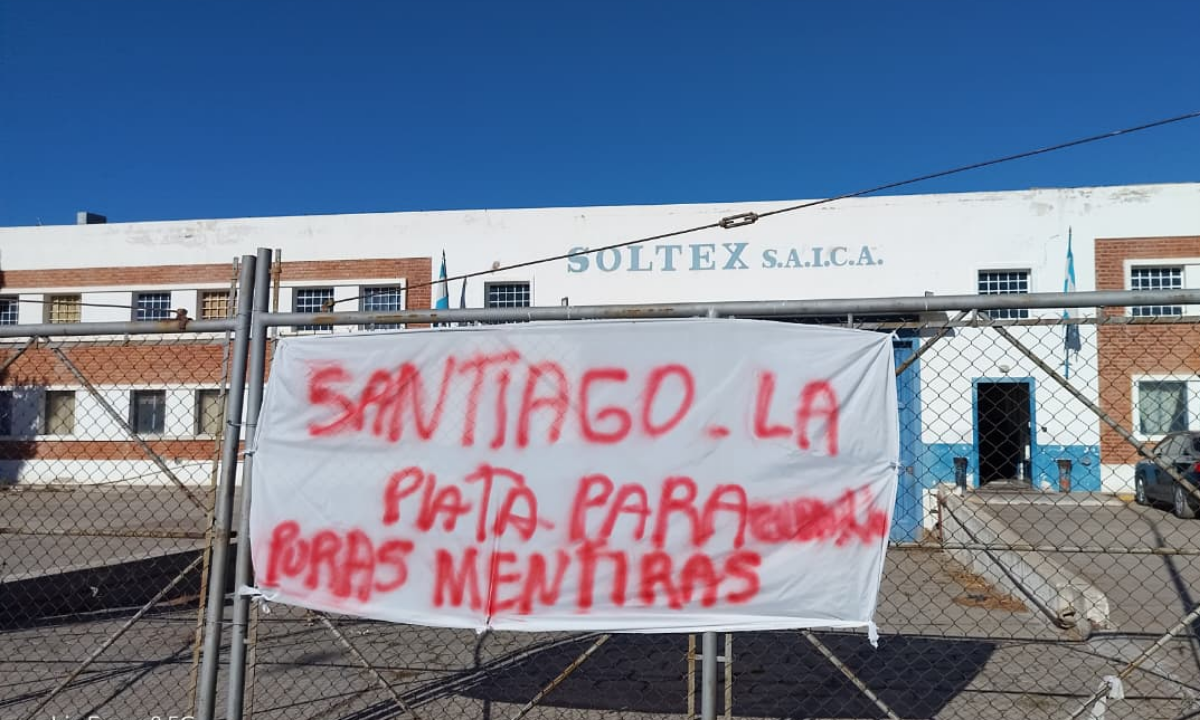 Trabajadores de Soltex reactivan el reclamo y solicitan intervención del Estado