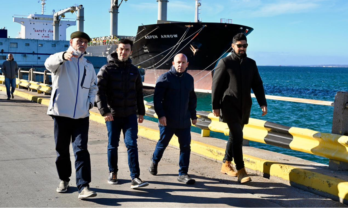 Provincia avanza con una obra estratégica de más de $8 mil millones para infraestructura en el Puerto de Madryn