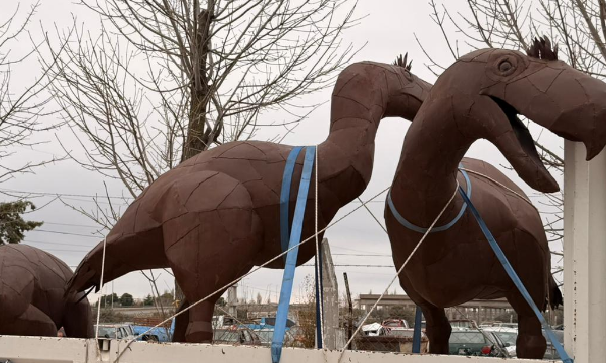 Trelew incorporará esculturas de “aves del terror” al circuito paleoturístico de la ciudad