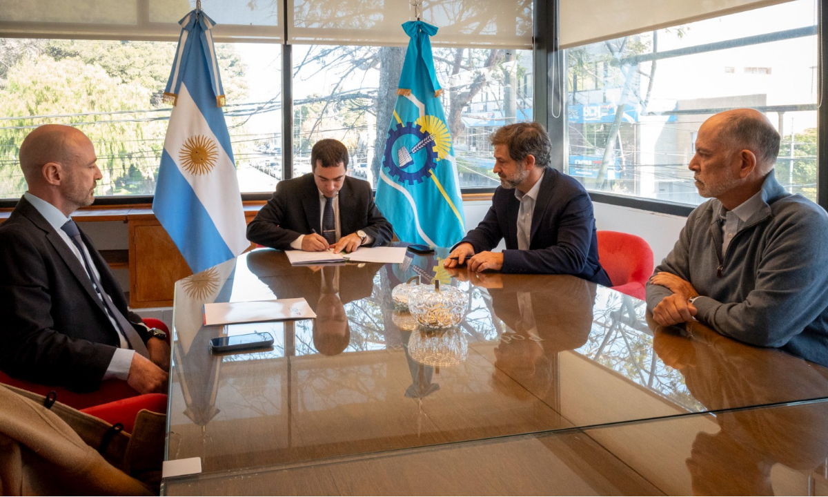 El Banco del Chubut y el Superior Tribunal de Justicia firmaron un convenio de cooperación institucional