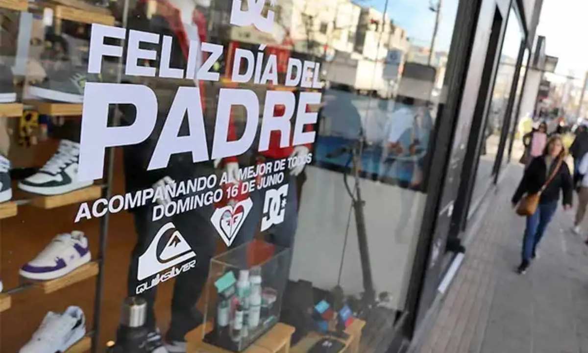 Las ventas por el Día del Padre cayeron 1,7% y suman cuatro años consecutivos en baja