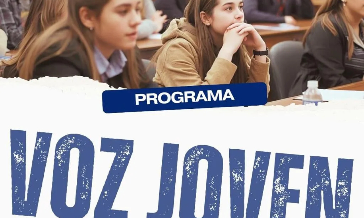 Últimos días para inscribirse en el programa “Voz Joven” de la Legislatura