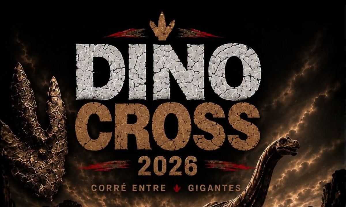 Corré la Dino Cross 2026: el 26 de julio vuelve el circuito jurásico junto al Patagotitan