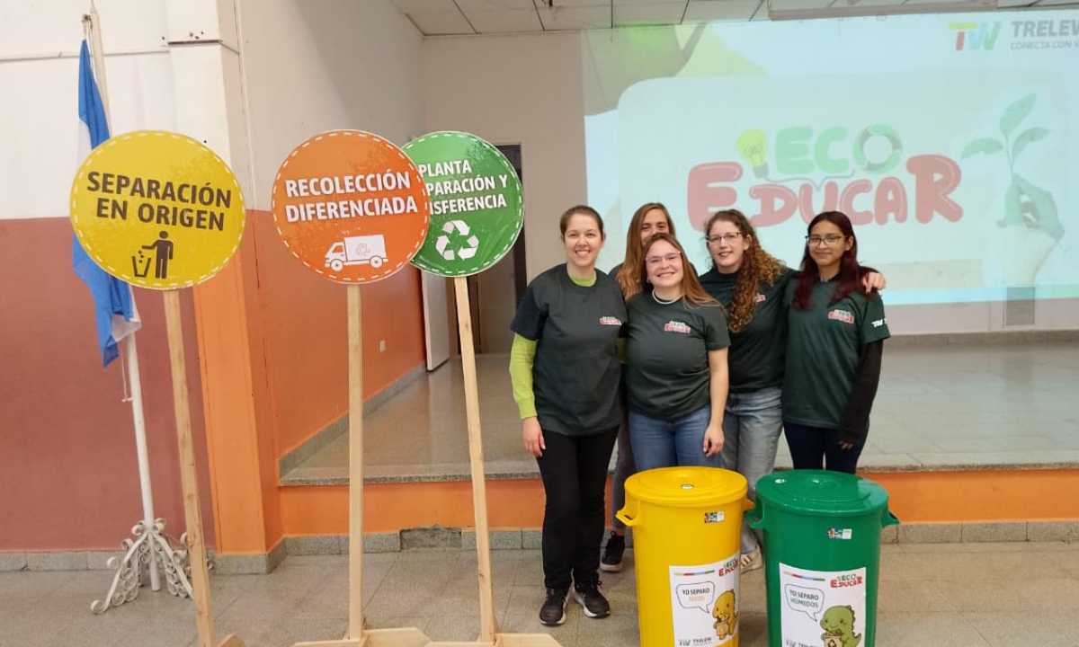 El programa municipal EcoEducar continúa fortaleciendo la educación ambiental en las escuelas primarias de Trelew