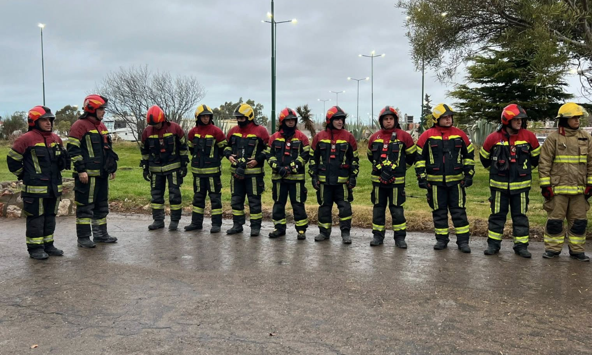 Bomberos Voluntarios de Rawson celebran su 55° aniversario tras un fin de semana con intervenciones