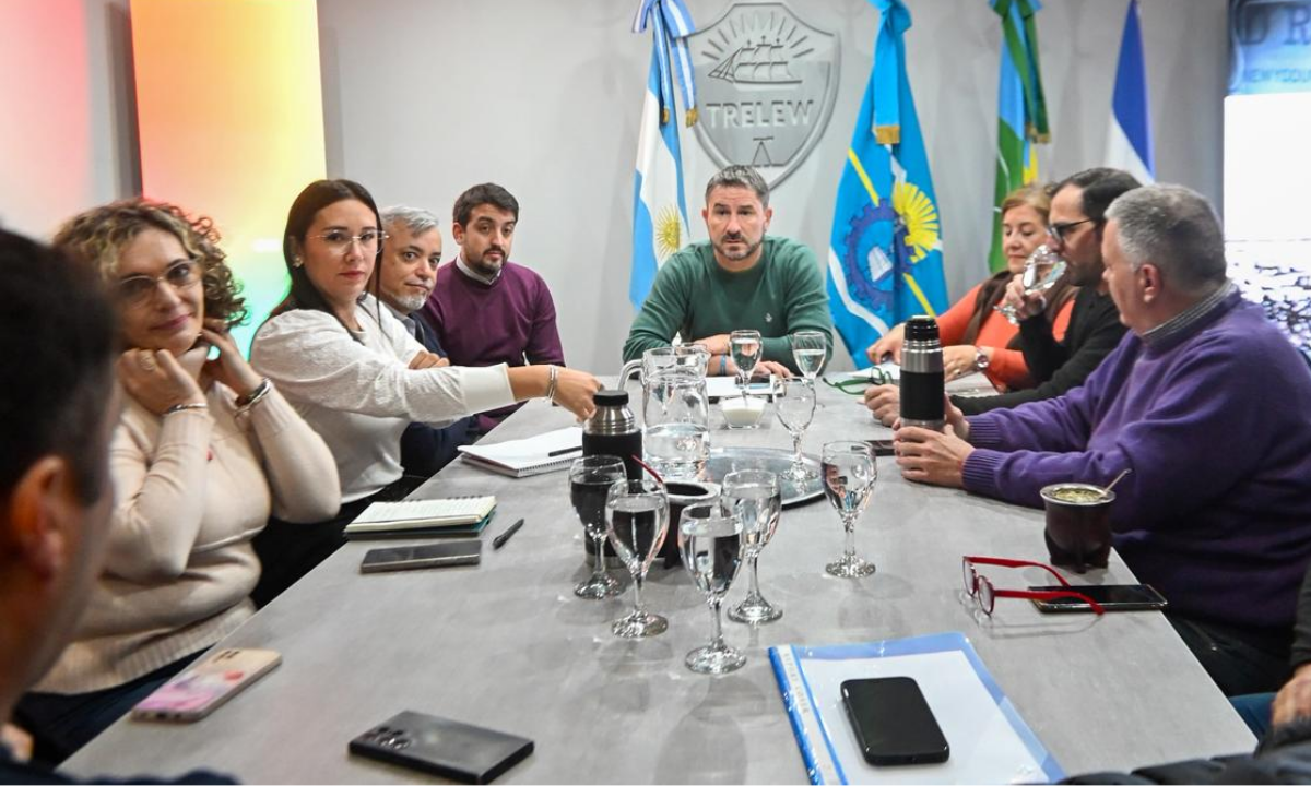 Merino se reunió con concejales y Luz y Fuerza para profundizar el análisis sobre la Cooperativa Eléctrica