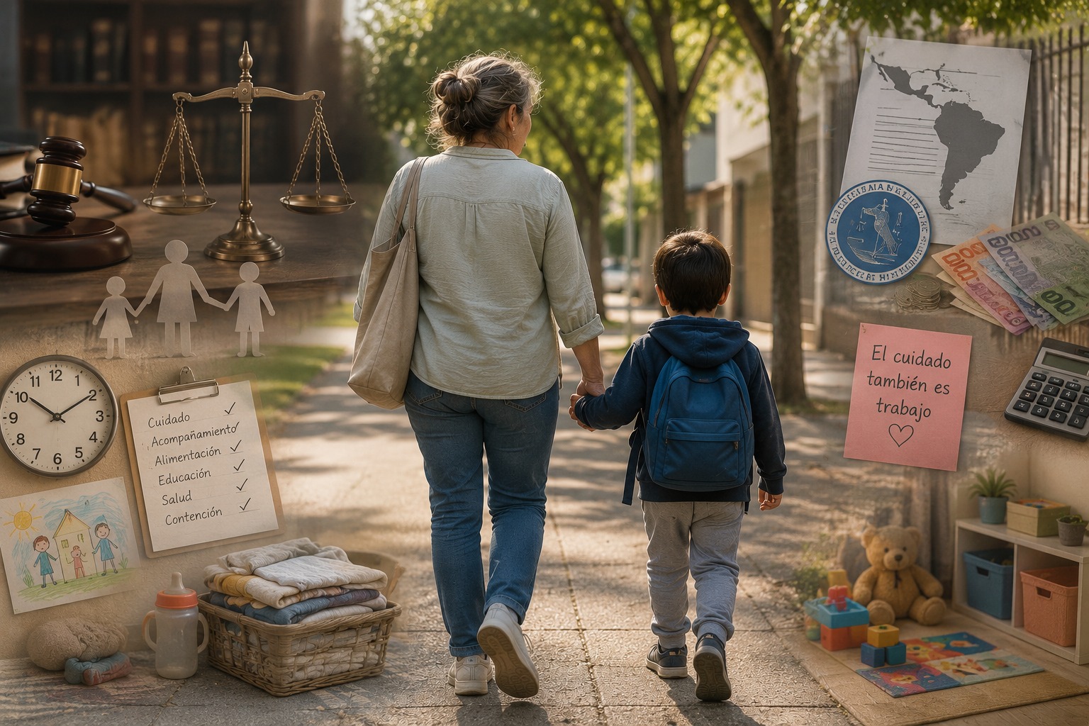 Fallo reconoce el valor económico del cuidado que una abuela brinda a su nieto para fijar la cuota alimentaria