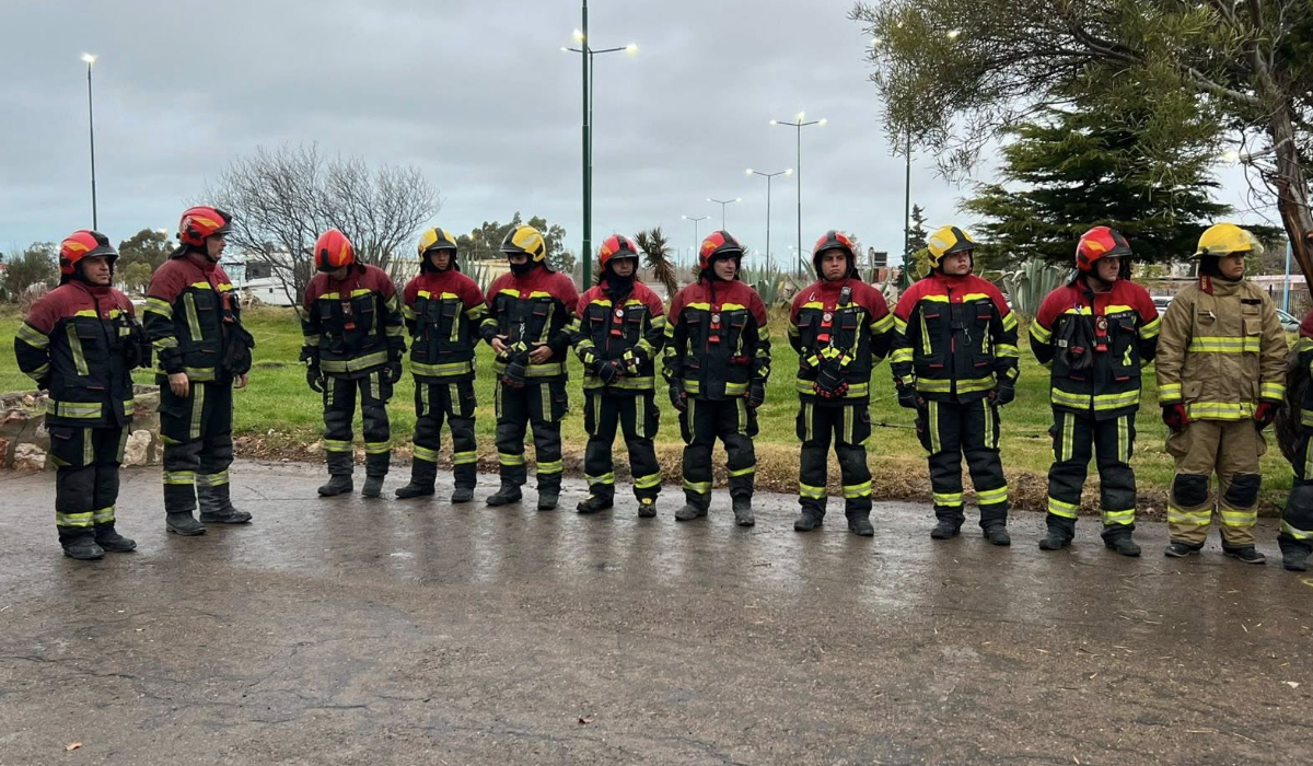 Bomberos de Rawson celebraron su día y manifestaron preocupación por la situación económica