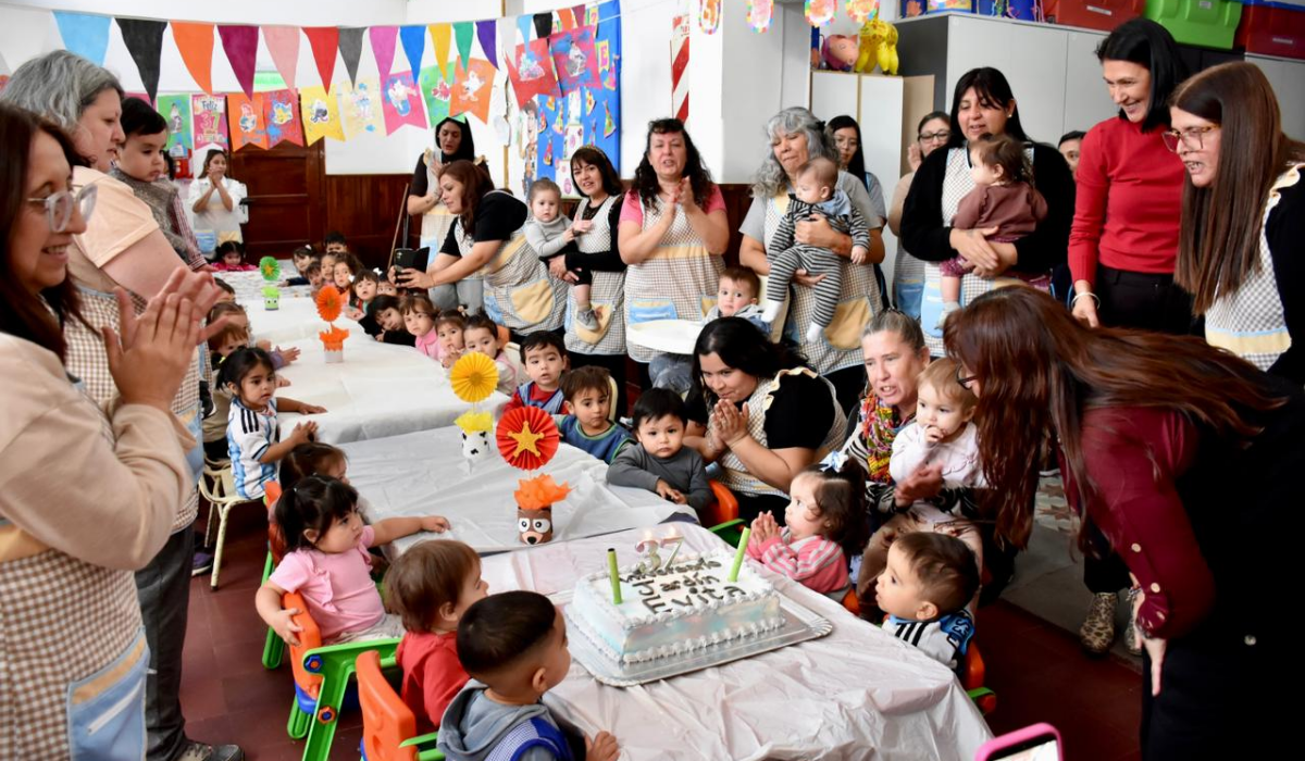 Trelew: El Jardín Maternal Municipal 2415 Anexo Evita celebró sus 37 años