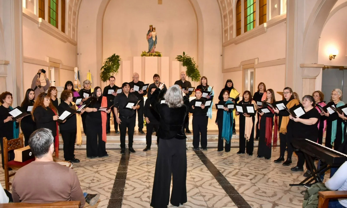 El Coro Municipal de Trelew celebra sus 58 años con un concierto especial