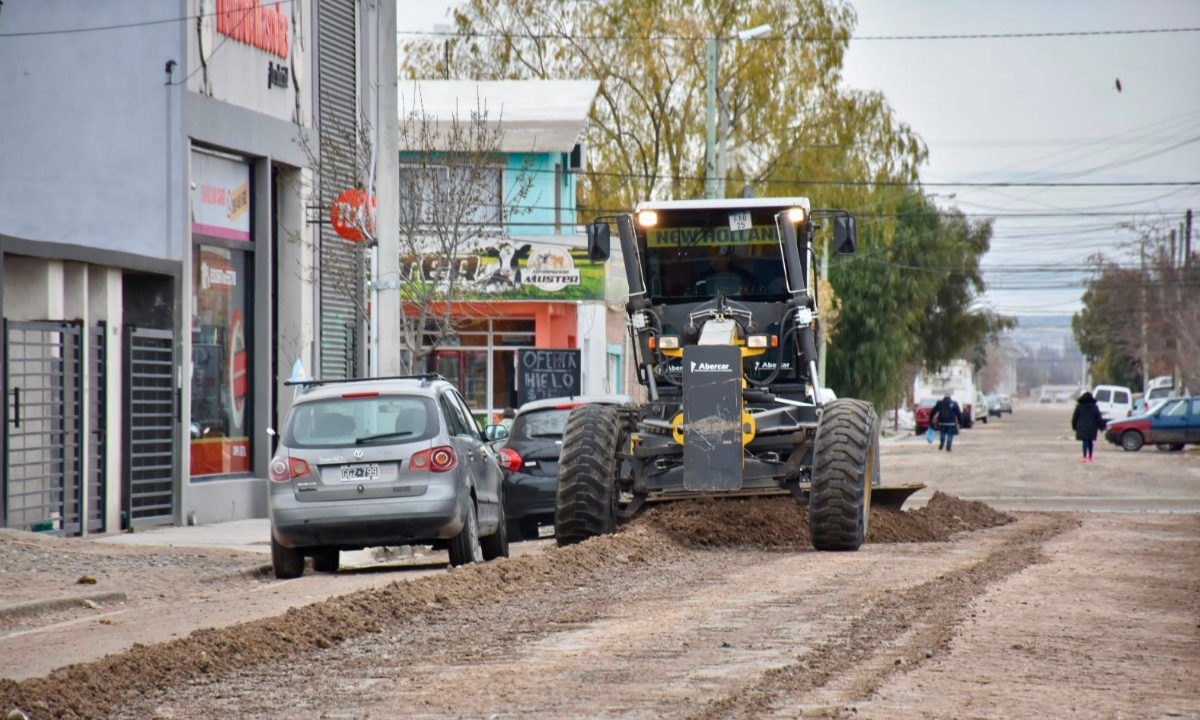 El Municipio de Trelew realizó tareas de mantenimiento integral en barrio San José