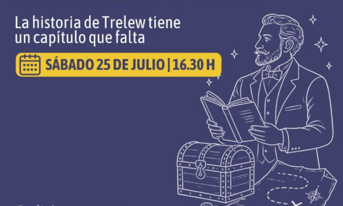 Trelew invita a descubrir «El secreto de Lewis Jones» con una búsqueda del tesoro por el centro de la ciudad