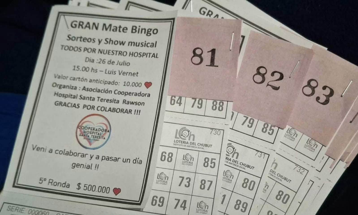 La Cooperadora del Hospital Santa Teresita realizará un bingo solidario para regularizar su balance contable