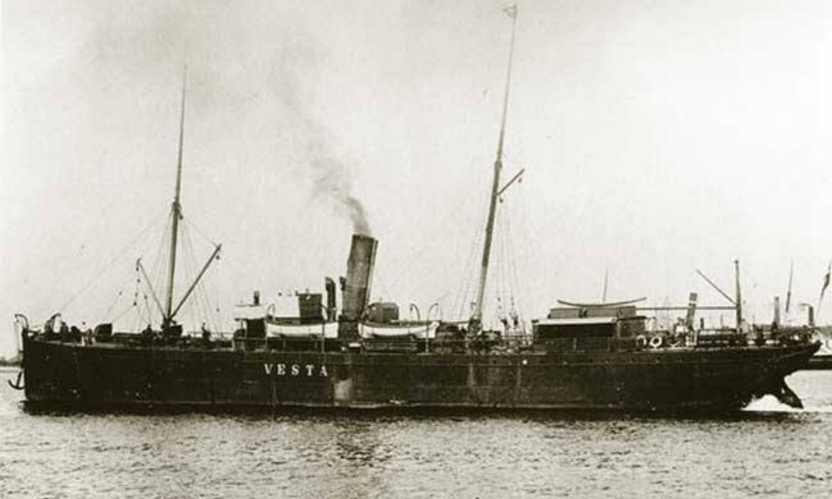 Se cumplen 140 años de la llegada del vapor Vesta a las costas de Puerto Madryn