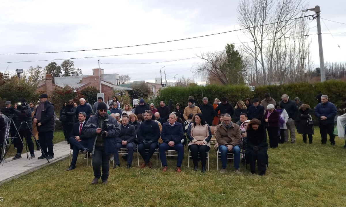 David Williams rindió homenaje a la gesta de Aaron Jenkins y al valor transformador del riego en el Valle