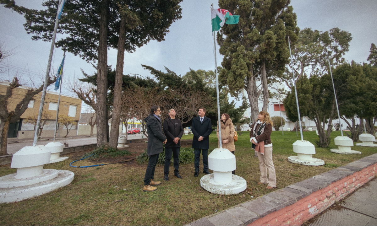 Rawson conmemoró el 161° aniversario del desembarco galés y destacó el avance de obras estratégicas