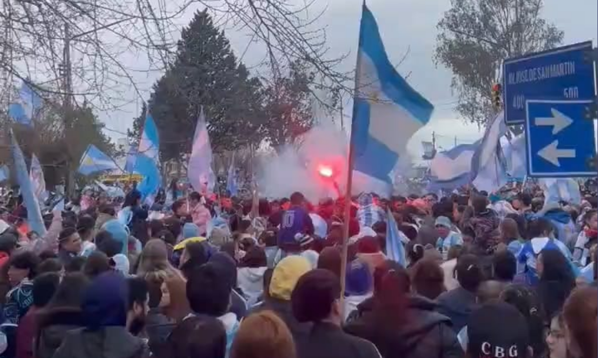 Habrá entre 50 y 60 policías en el centro de Rawson por un eventual triunfo de Argentina