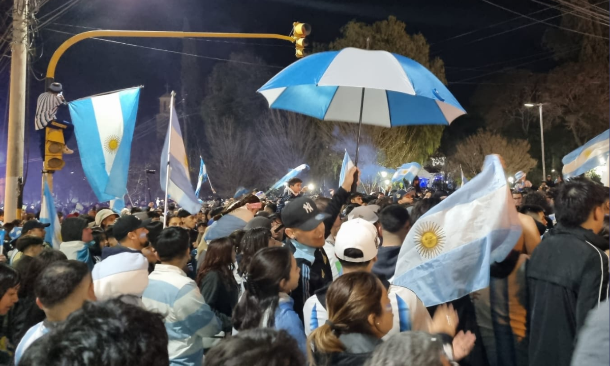 El operativo de seguridad por los festejos de Argentina culminó sin incidentes en Trelew