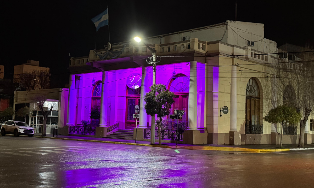 El Municipio de Trelew se iluminará de lila por la Semana Mundial de la Lactancia Materna