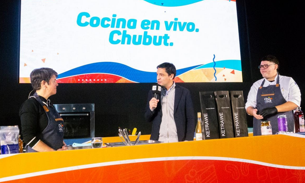 Chubut exhibió sus riquezas gastronómicas y productivas en un importante evento nacional
