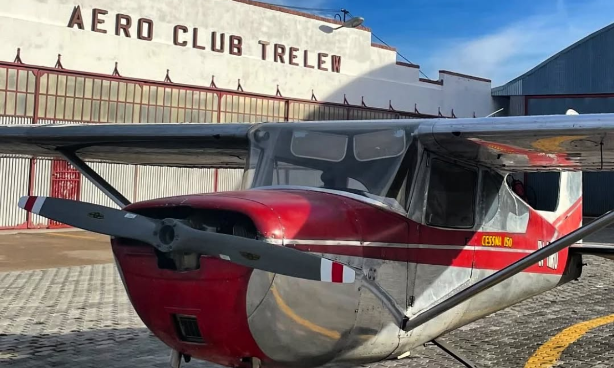 El Aeroclub Trelew invita a vivir la experiencia de un vuelo de bautismo durante las vacaciones de invierno