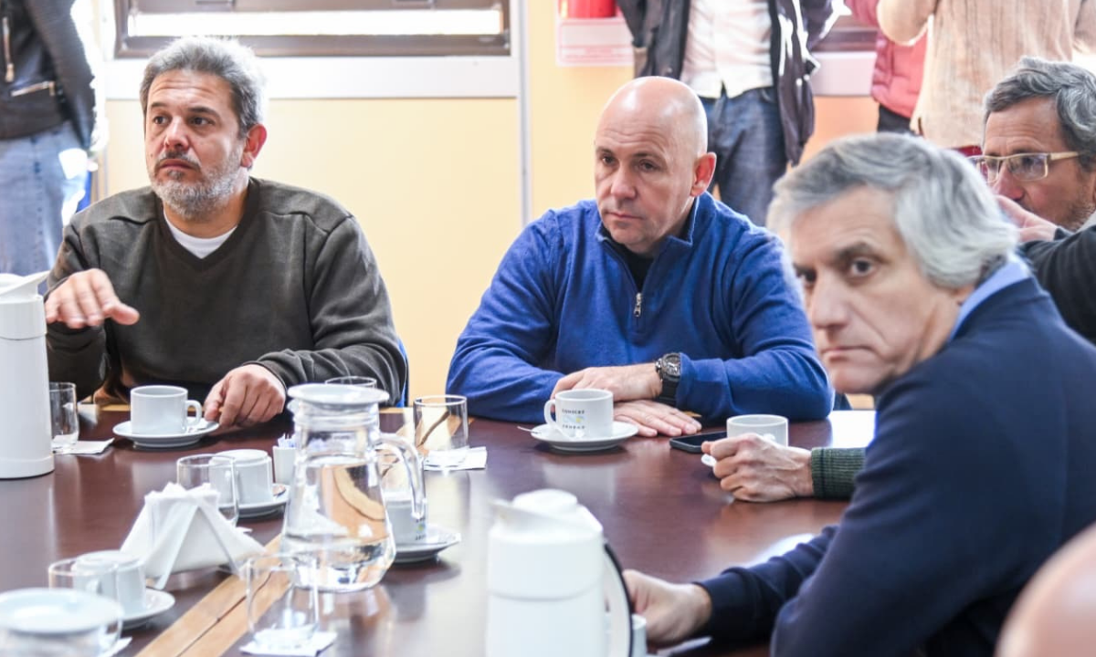 Sastre mantuvo un encuentro con técnicos del CENPAT para avanzar en acciones que eviten inundaciones en la ciudad