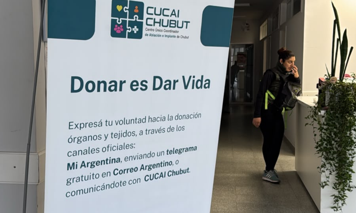 Campaña de inscripción de donantes de médula ósea en Las Plumas