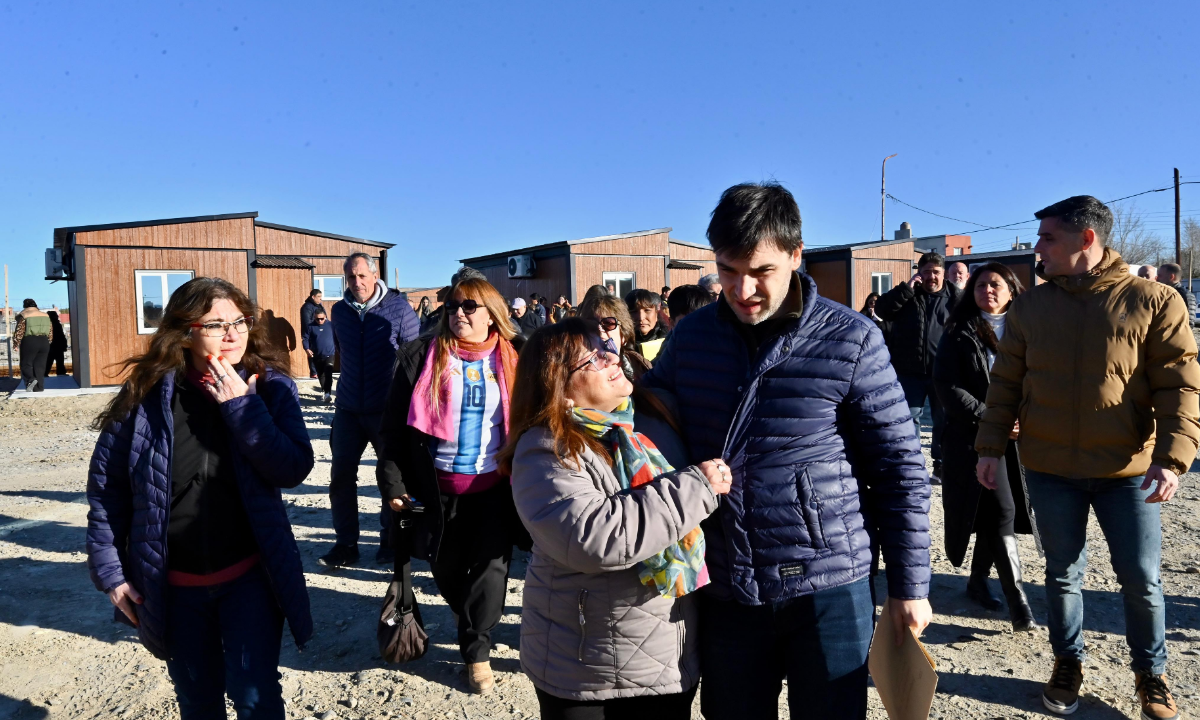 Con las primeras entregas previstas para este mes, Provincia proyecta otras 50 viviendas para familias damnificadas por el cerro Hermitte