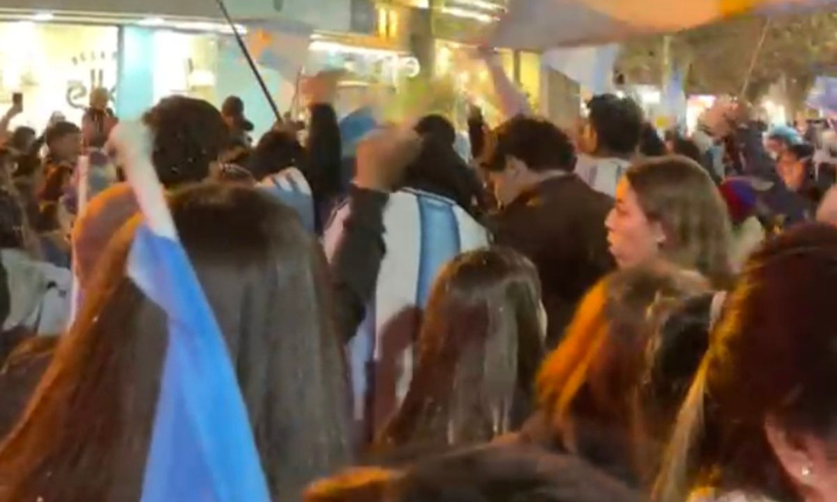 Sin detenidos ni incidentes durante los festejos por el subcampeonato de la Selección en Trelew