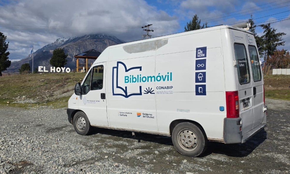Chubut reanuda las actividades del Bibliomóvil por distintas localidades de la provincia