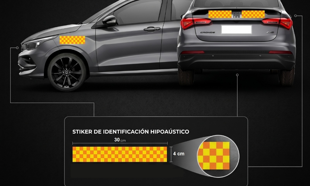 Rawson implementará un distintivo para vehículos conducidos por personas con hipoacusia