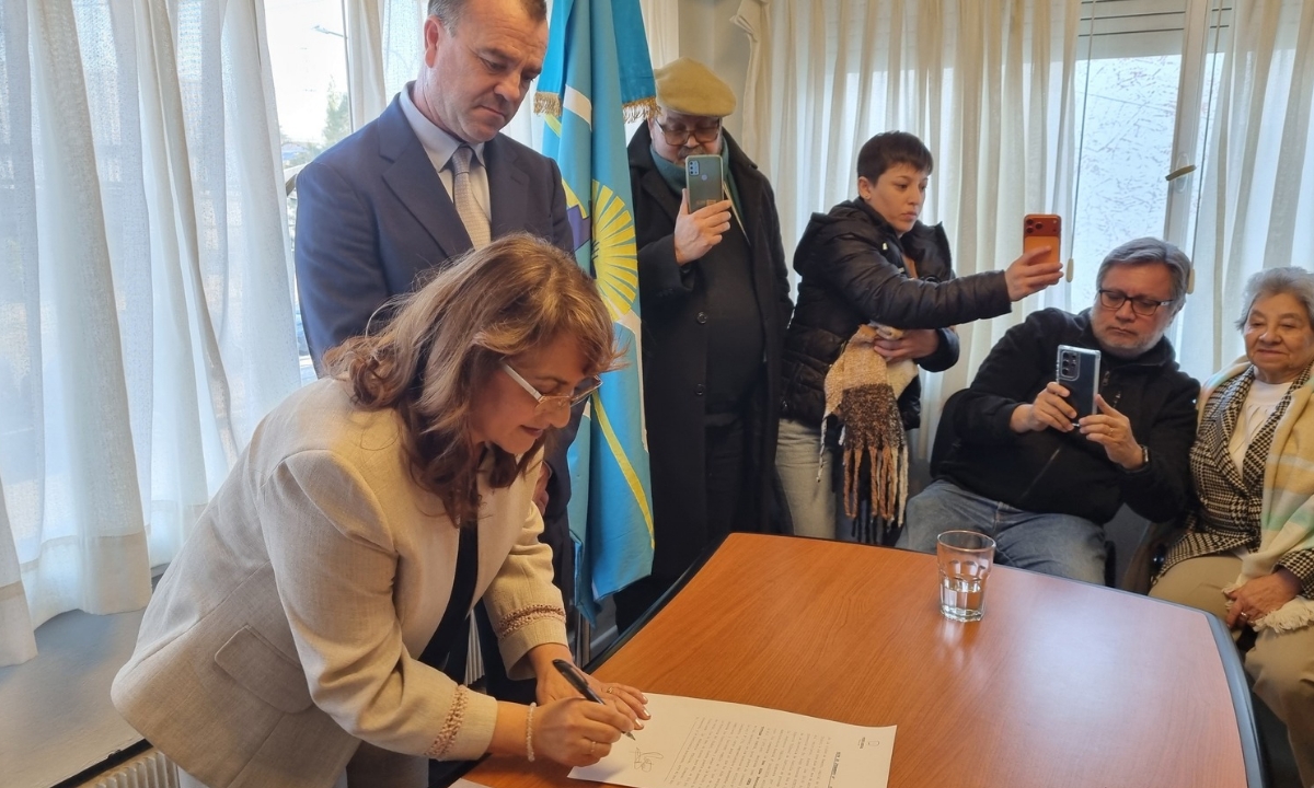Patricia Moyano juró como nueva jueza de Paz de Rawson