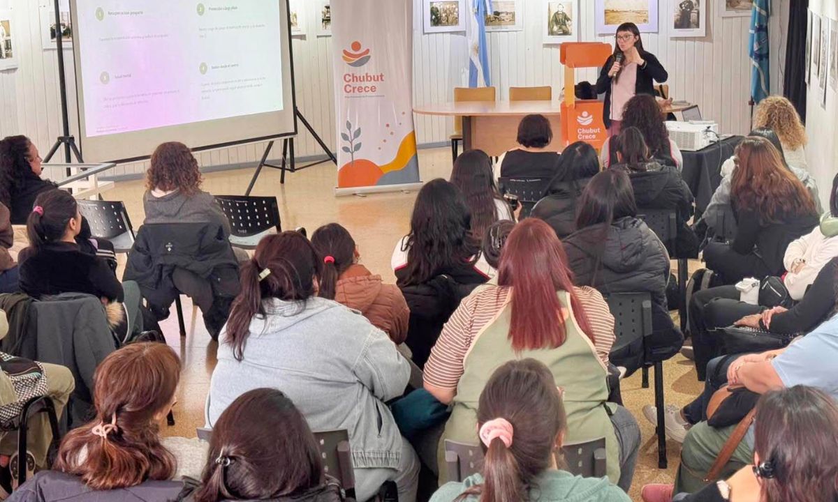 Chubut Crece: el Gobierno brindó una capacitación sobre lactancia y puericultura en Rawson