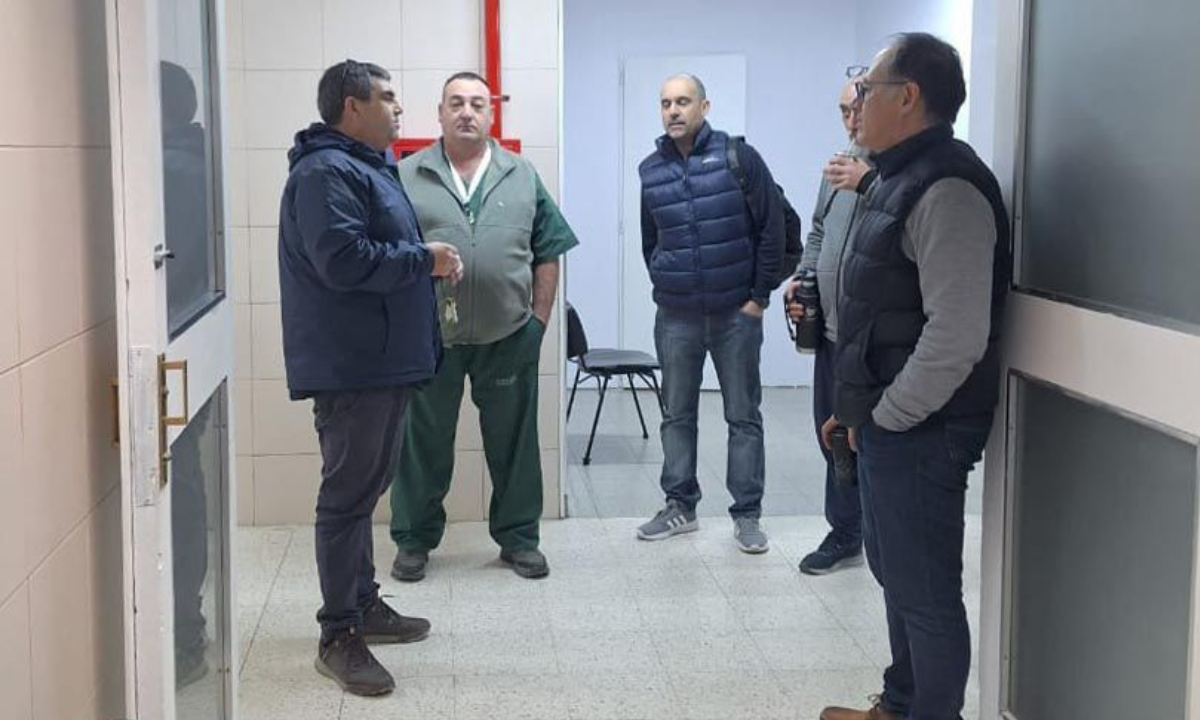 El Gobierno provincial avanza con la obra de refacción del Hospital Zonal de Trelew