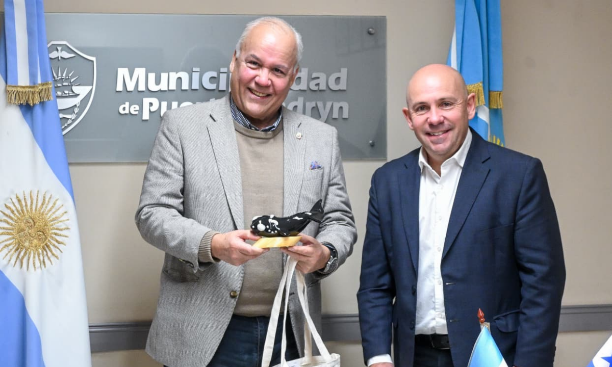 Sastre recibió al embajador de Panamá en Puerto Madryn