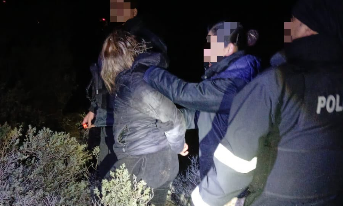 Abigeato en Gaiman: una mujer detenida y cuatro ovejas recuperadas tras una persecución y operativo con un dron