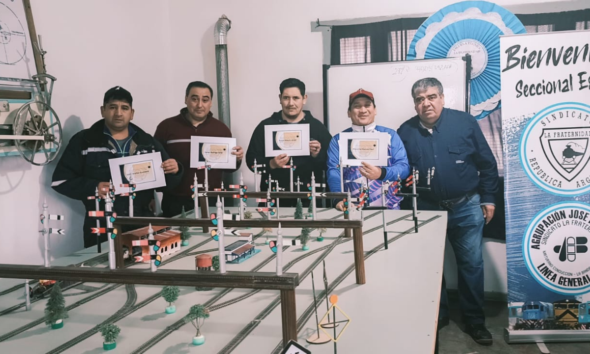 Con el respaldo de Provincia, se realizó una nueva capacitación para trabajadores de La Trochita