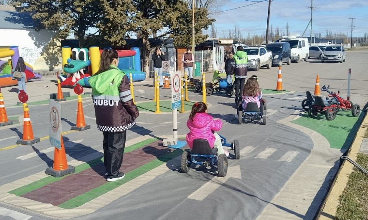 Provincia y municipios fortalecieron la educación vial con actividades del Parque Temático “Lorenzo Rossi” por el Día del Niño