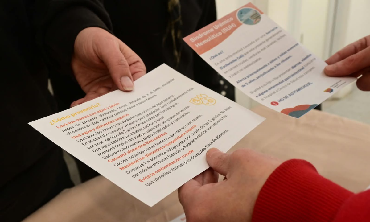Puerto Madryn: Se realizó una jornada de concientización y prevención del Síndrome Urémico Hemolítico
