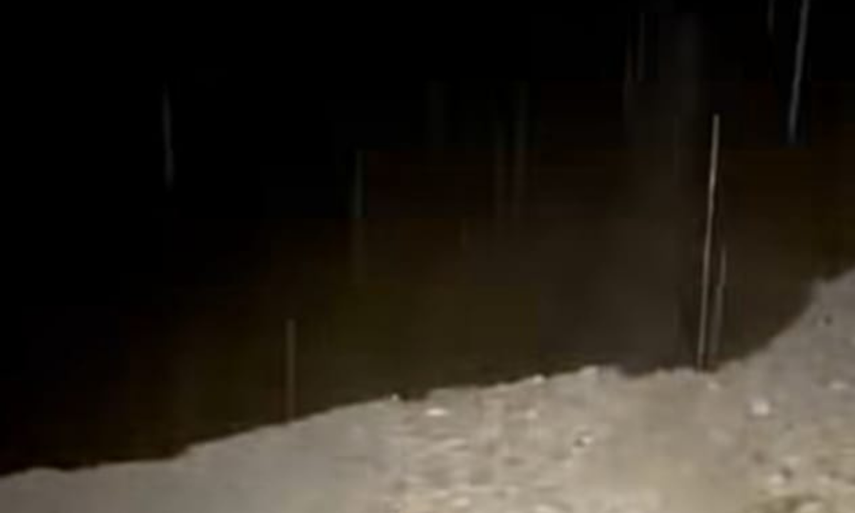 La lluvia provocó destrozos en la Ruta de los Lagos