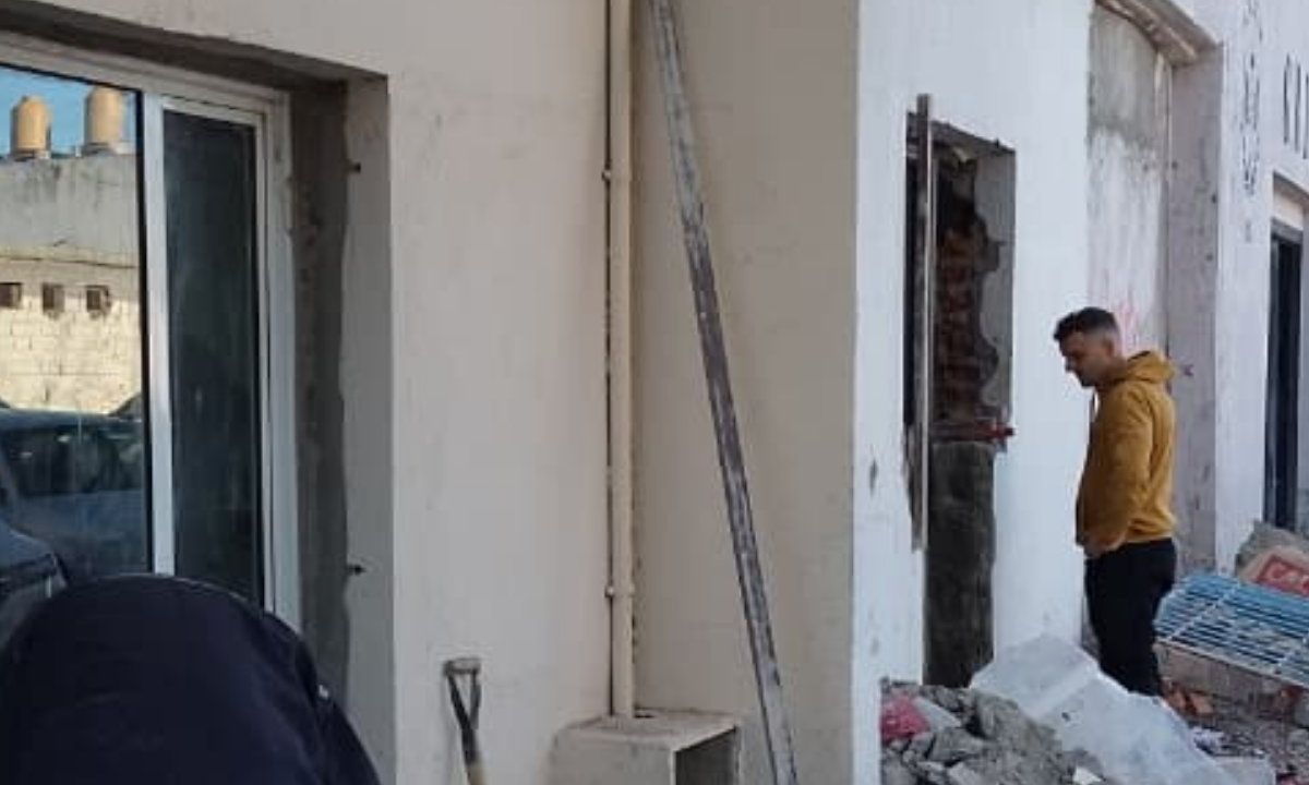 Realizan obras de refacción en la Comisaría Segunda de Trelew