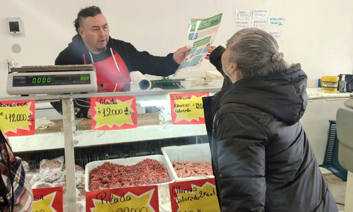 Provincia realizó actividades de prevención del Síndrome Urémico Hemolítico en Trelew y Puerto Madryn
