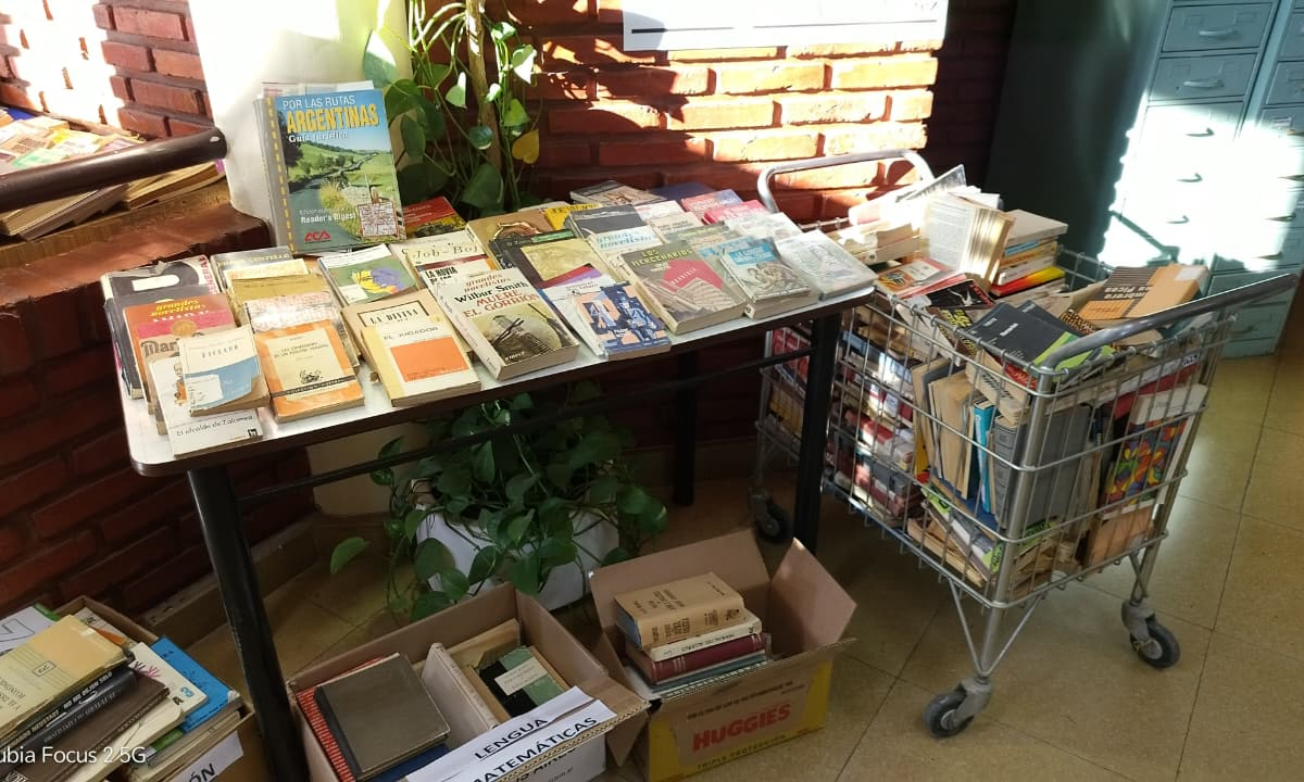 La Biblioteca Popular Agustín Álvarez de Trelew rematará libros a $1.000 para financiar mejoras edilicias