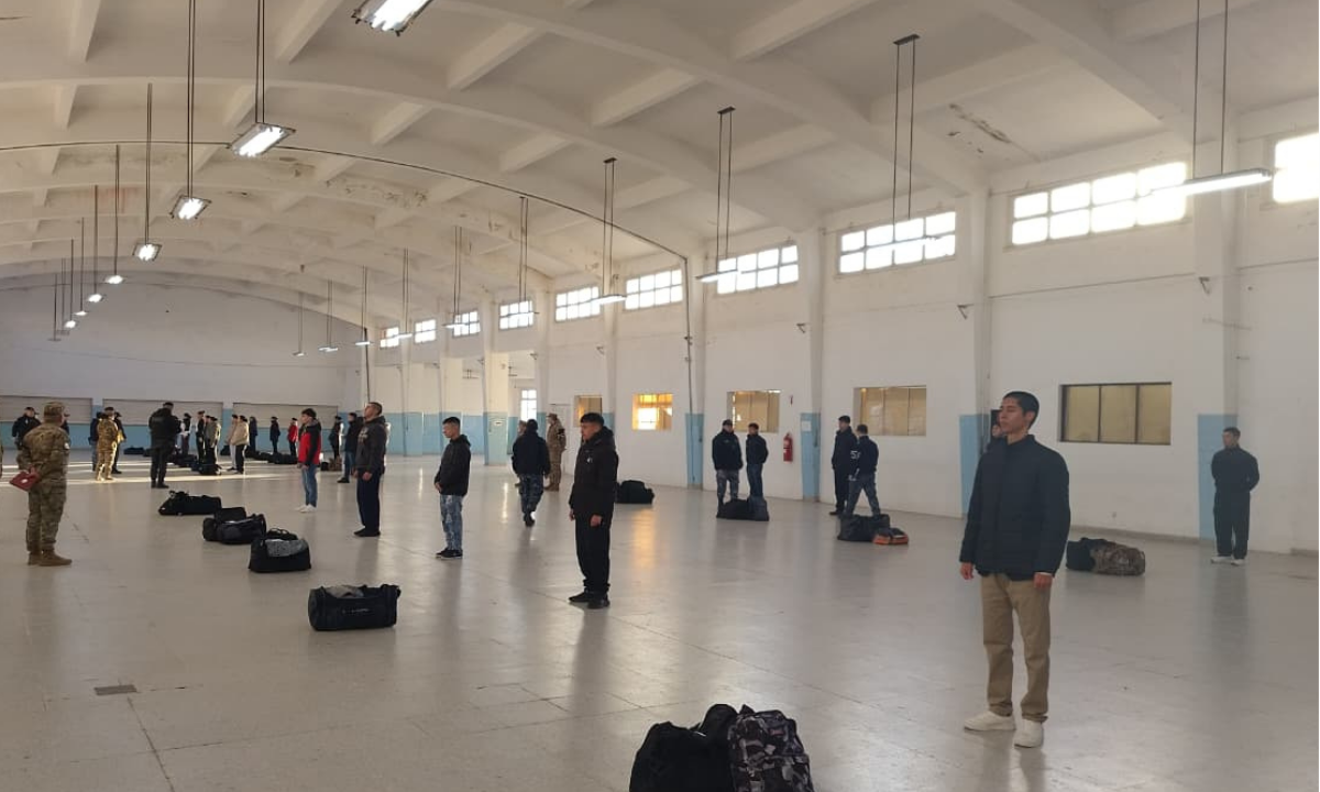 Comenzó el período selectivo para aspirantes al Servicio Militar Voluntario en la Base Almirante Zar