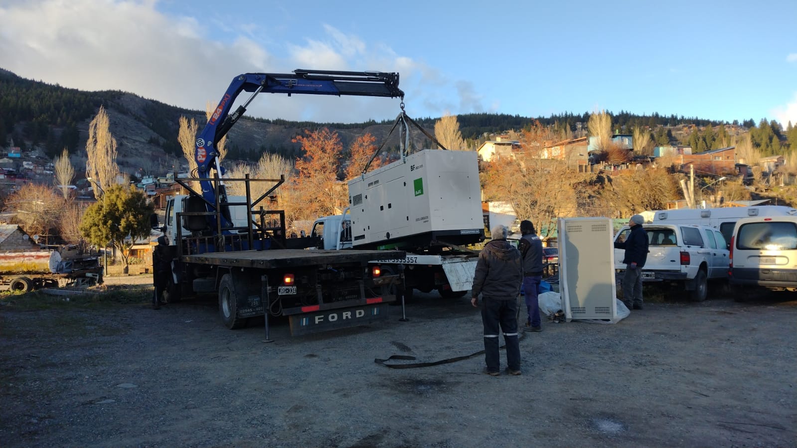 El Hospital de Esquel incorporó un nuevo grupo electrógeno para reforzar el servicio ante cortes de energía