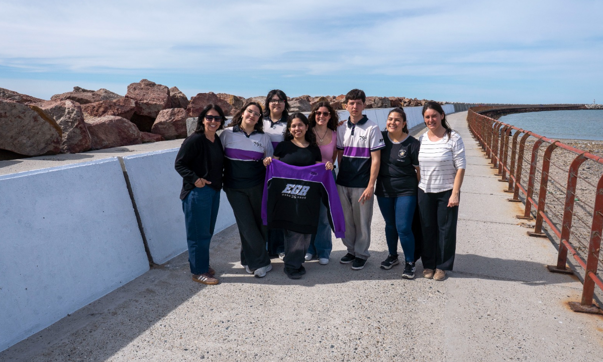 La escollera de Playa Unión tendrá un mural que recorrerá la historia de Rawson y la Patagonia