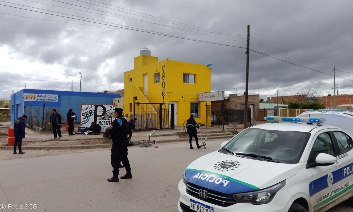 Dos hombres resultaron heridos tras un tiroteo a plena luz del día en Trelew
