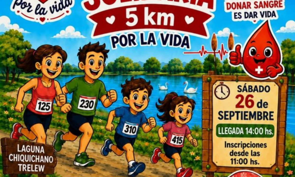Organizan una corrida solidaria de 5 kilómetros a beneficio de Catalina Ercoli